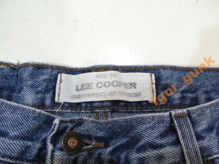 Джинсы LEE COOPER 
 
Размер: W36 
Джинсы подложены (делайте замеры по росту, они. . фото 6