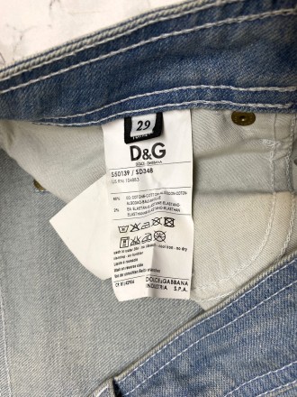  
Джинсы D&G, св. синие, Разм W29, Хор сост
 
Качественные, стильные джинсы
Есть. . фото 6