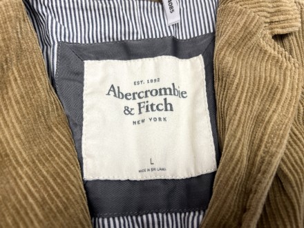 Жакет стильный підлітковий Abercombie&Fitch, Розмір L, (на 14-16 років), Дуже хо. . фото 9