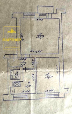 Продається двокімнатна квартира у центральній частині міста. Квартира розташован. Центр. фото 12