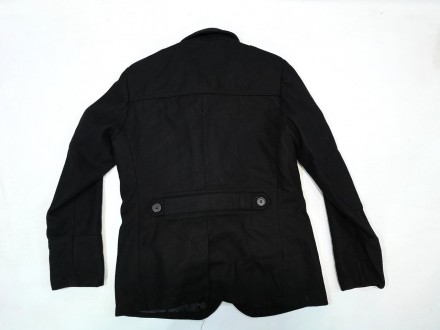 Пальто стильное H&M, шерсть, качественный, черный, Отл сост! (разм 50, L)
Размер. . фото 8