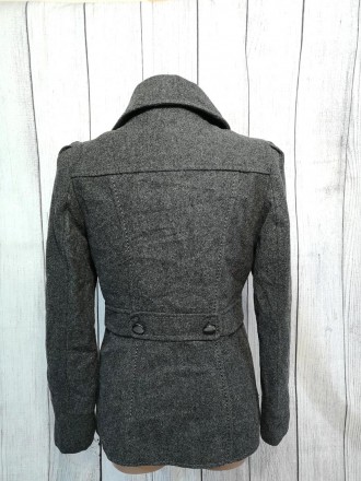 Пальто серое H&M, стильное, Отл сост! (разм 38, S)
Размер: 38, S
Cостав: 60% woo. . фото 4