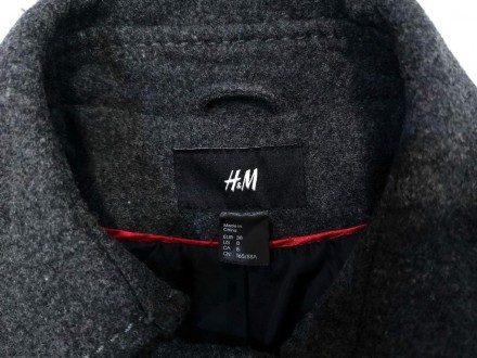 Пальто серое H&M, стильное, Отл сост! (разм 38, S)
Размер: 38, S
Cостав: 60% woo. . фото 6