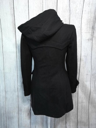 
Пальто стильное Next, черное, качественно, Отл сост! (разм 8, S) 
Очень качеств. . фото 4