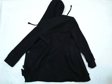 
Пальто стильное Next, черное, качественно, Отл сост! (разм 8, S) 
Очень качеств. . фото 9