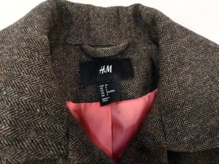  
 
Пальто стильное H&M, качественное, Разм 34, XS, Отл сост! 
 
Очень стильное,. . фото 10