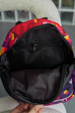 
Мини рюкзак- Размеры рюкзака 32*24*11 см- Сделан из качественного полиэстера с . . фото 6