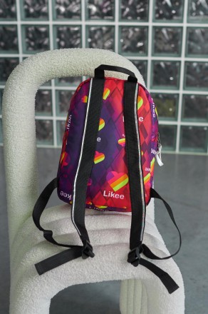 
Мини рюкзак- Размеры рюкзака 32*24*11 см- Сделан из качественного полиэстера с . . фото 3