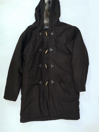 
 
Пальто стильное, Interval, коричневое, с капюшоном, Разм L, Отл сост 
 
Каче. . фото 8