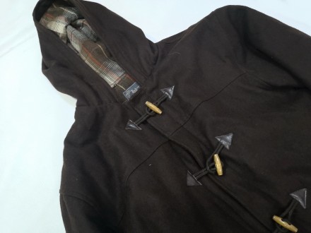  
 
Пальто стильное, Interval, коричневое, с капюшоном, Разм L, Отл сост 
 
Каче. . фото 9
