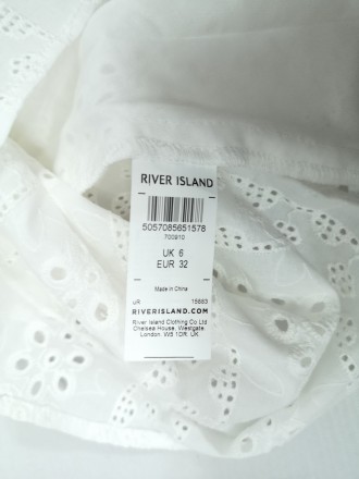 
Топик стильный River Island, белый, свободный, Разм 6 (XS), Новый
Красивый, сти. . фото 8