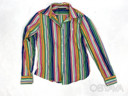 Рубашка стильная подростковая Polo Ralph Lauren, Разм 10 лет (140-146 см), Отл с