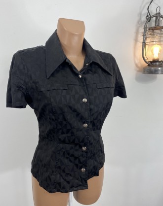 Блузка стильная Exte Jeans, черная, Разм L, Отл сост. Луцк. фото 1 Блузка стильная Exte Jeans, черная, Разм L, Отл сост. Луцк. фото 1