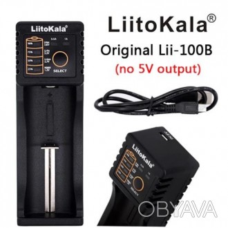 LiitoKala Lii-100B - невеликий універсальний автоматичний зарядний пристрій, сум. . фото 1