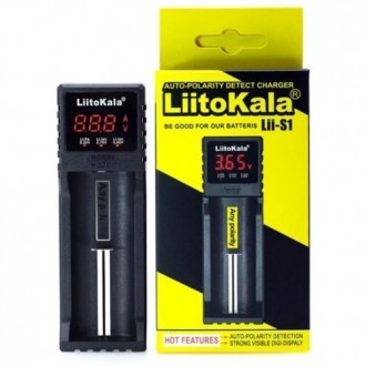 Зарядний пристрій LiitoKala Lii-S1, 10440/14500/16340/17355/17500/17670/18350/18. . фото 2