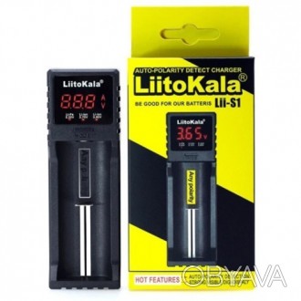 Зарядний пристрій LiitoKala Lii-S1, 10440/14500/16340/17355/17500/17670/18350/18. . фото 1
