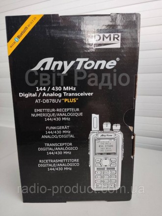 Anytone AT-D878UV Plus (GPS+Bluetooth) + ARC4 + AES 256.
Шифрование совместимо с. . фото 9