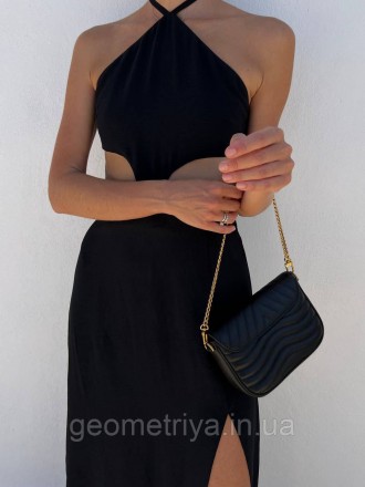 
Длинное платье с отрытой спиной черного цвета
Параметры: 
S: грудь свободна на . . фото 9
