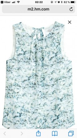 Продам блузу H&M, розмір 10, замовляла на офіційному сайті, бірку зняла, але. . фото 5