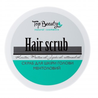 Скраб для кожи головы Top Beauty Hair scrub ментоловый 250 мл. Киев. фото 1 Скраб для кожи головы Top Beauty Hair scrub ментоловый 250 мл. Киев. фото 1
