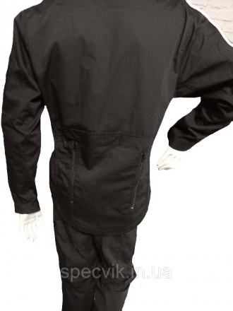 Тактична куртка-штормівка з каптуром виготовлена зі щільної, міцної на розрив тк. . фото 4