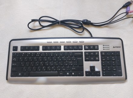 Продам проводную компьютерную клавиатуру A4Tech X-Slim KL-23MU в отличном состоя. . фото 2