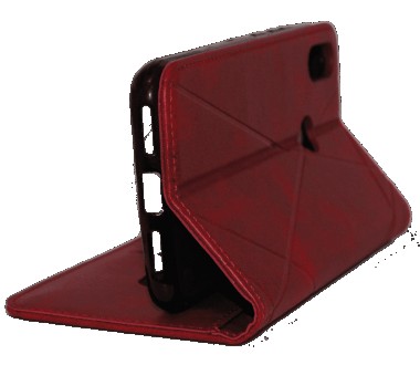 
Чудесный красный кожаный чехол для Xiaomi Redmi Note 7 с магнитом и подставкой . . фото 5