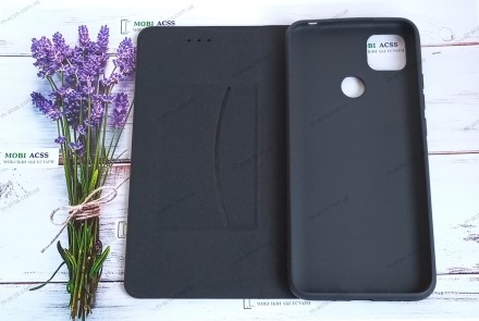 
Кожаный чехол для Xiaomi Redmi 9С с магнитом и подставкой от Mustang - идеально. . фото 3