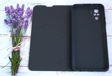 
Чехол книга для Xiaomi Redmi Note 10 (4G) - отличный выбор для тех, кто хочет н. . фото 3