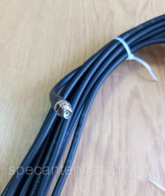Перехідник кабель N-male — SMA-female 10 м.Характеристики:
Роз'єм 1: N-male (тат. . фото 4