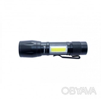 Тип: ручний
Світлодіод: Cree Q5
Режими: 100%, стробоскоп, COB (бічне світло)
Мат. . фото 1