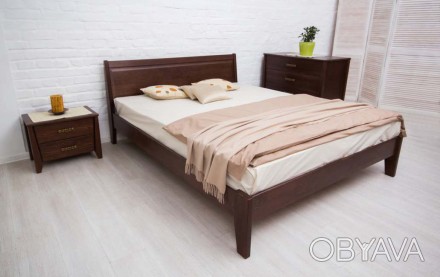 Кровать без изножья Сити • Каркас выполнен из натурального массива дерева бук
 •. . фото 1