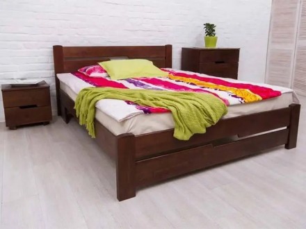 Кровать с изножьем Айрис Двухспальная кровать из коллекции "Элегант". Изготовлен. . фото 2