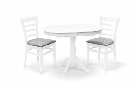 Стол обеденный Анжелика 100-130 см (белый) Стол Анжелика – это универсальная мод. . фото 5