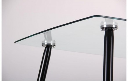 Стол обеденный Грейс со стеклянной столешницей (120 на 70 см) Стеклянный стол в . . фото 7