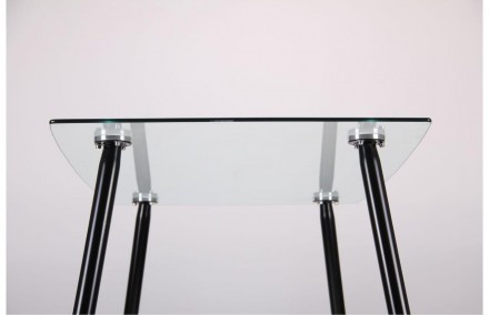 Стол обеденный Грейс со стеклянной столешницей (120 на 70 см) Стеклянный стол в . . фото 9