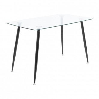 Стол обеденный Грейс со стеклянной столешницей (120 на 70 см) Стеклянный стол в . . фото 4