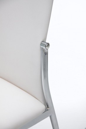 Стул обеденный Кармен (ножки металл/кожзам белый) Для правильного выбора стульев. . фото 7