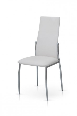 Стул обеденный Кармен (ножки металл/кожзам белый) Для правильного выбора стульев. . фото 2