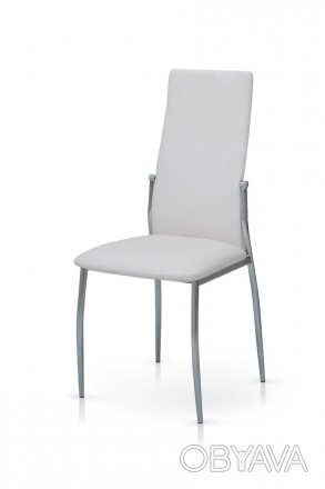 Стул обеденный Кармен (ножки металл/кожзам белый) Для правильного выбора стульев. . фото 1