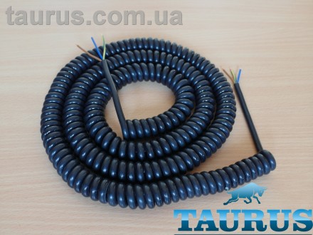Длинный спиральный кабель чёрного цвета ThermoPulse Black Extra Long 3m.
Специал. . фото 2