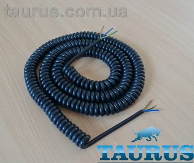 Длинный спиральный кабель чёрного цвета ThermoPulse Black Extra Long 3m.
Специал. . фото 3