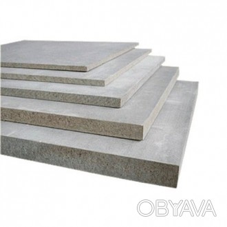 
Цементно-стружкова плита товщина 10мм, 1600х1200 - це універсальні монолітні пл. . фото 1