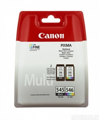 
Набор картриджей Canon PG-545 / CL-546 Multipack (8287B005, 8287B006), ОРИГИНА. . фото 2