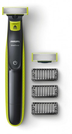 Беспроводной триммер для бороды и усов Philips OneBlade QP2520/30 – это компактн. . фото 2