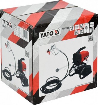 
 
 YATO YT-82560 призначений для фарбування великих поверхонь стін і стель. Під. . фото 4