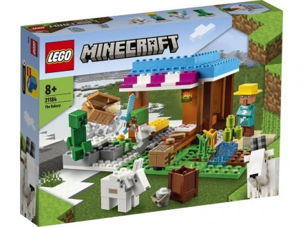 Конструктор LEGO Minecraft Пекарня 154 детали (21184). Львов. фото 1 Конструктор LEGO Minecraft Пекарня 154 детали (21184). Львов. фото 1
