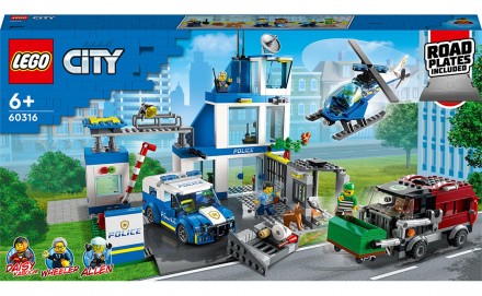 Конструктор LEGO City Полицейский участок (60316). Львов. фото 1 Конструктор LEGO City Полицейский участок (60316). Львов. фото 1