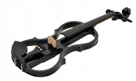 Скрипка электрическая PE-400 BK 4/4 Черная
Характеристики:
	Активная электроника. . фото 2