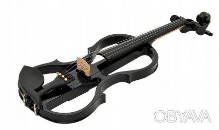 Скрипка электрическая PE-400 BK 4/4 Черная
Характеристики:
	Активная электроника. . фото 1